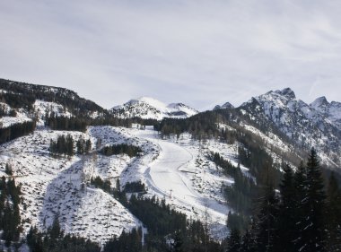 Ski resort schladming. Avusturya