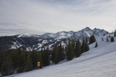 Ski resort schladming. Avusturya