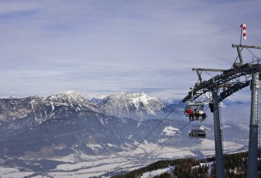 Ski resort schladming. Avusturya