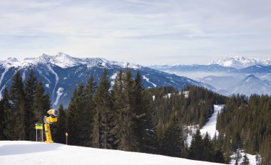 Ski resort schladming. Avusturya