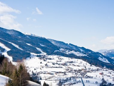 Ski resort schladming. Avusturya
