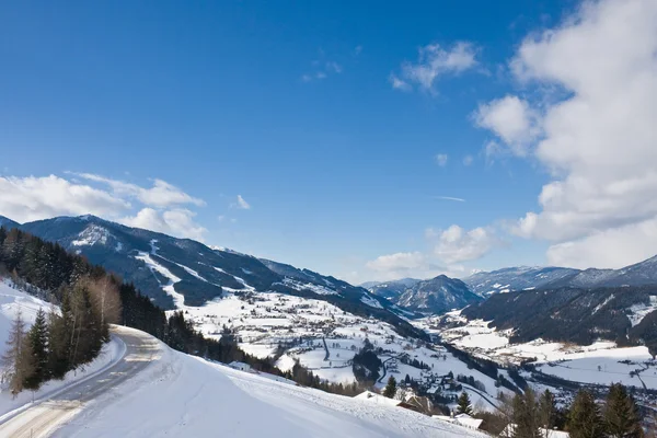 スキー リゾート シュラート ミンク。オーストリア — ストック写真