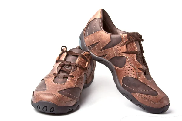 갈색 체육 신발 — 스톡 사진