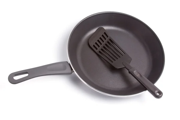 Frying pan with teflon coating — Stock Photo, Image
