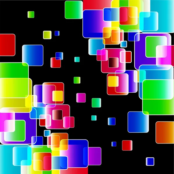 Fond de lumières couleur . — Image vectorielle