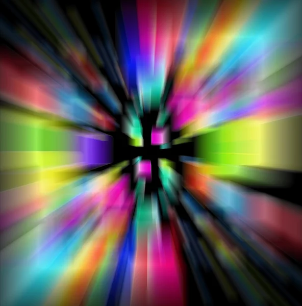 Fond de lumières couleur . — Image vectorielle