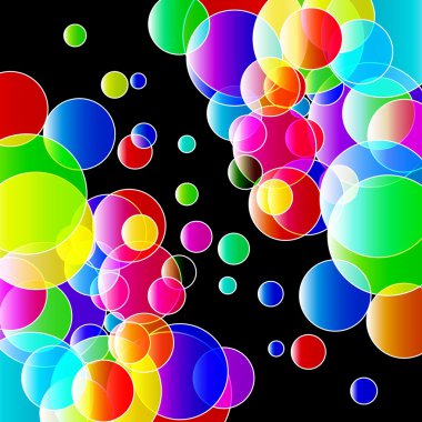 Color lights background. clipart