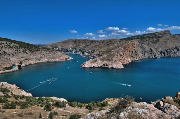 Krim landschap - balaklava — Stockfoto