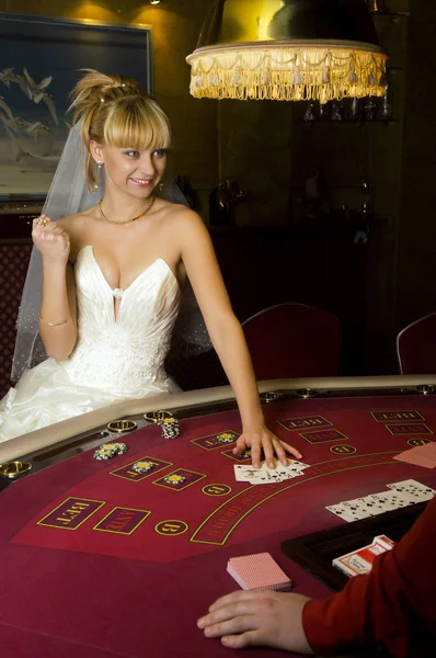 Casino da noiva — Fotografia de Stock