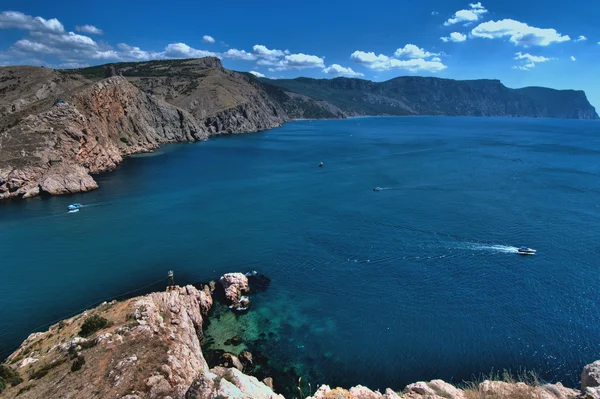 Крымский пейзаж - Балаклава — стоковое фото