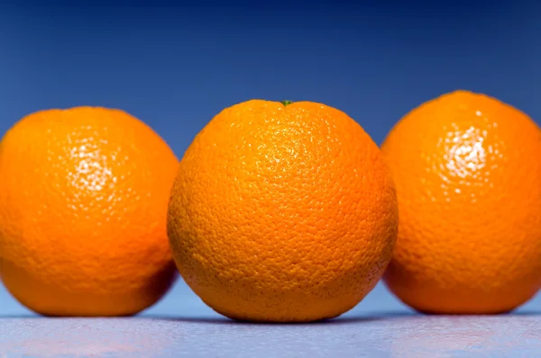 Tre arance — Foto Stock