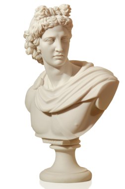 Marble statue of the Emperor Caesa clipart