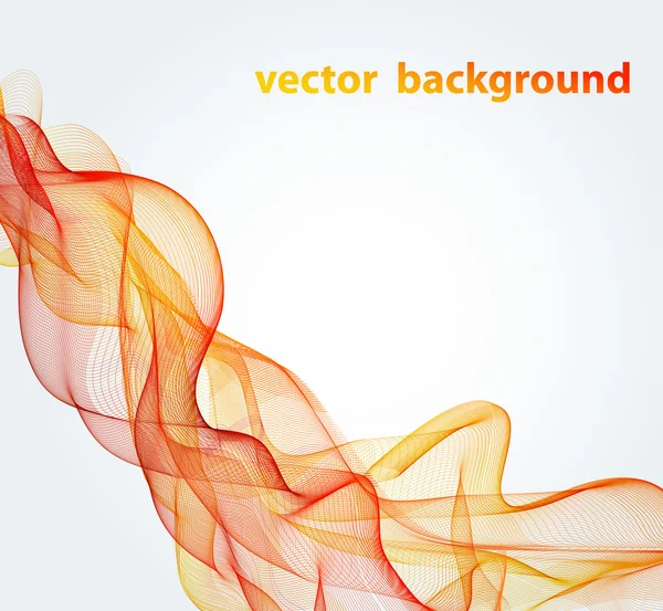 Orange abstract background — Stock Vector