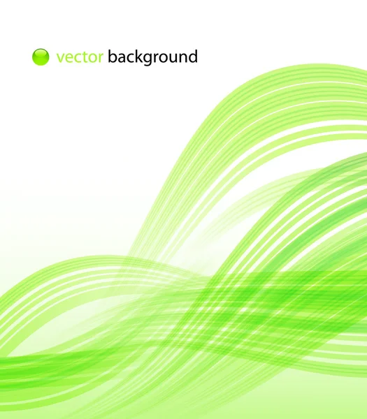 Fondo abstracto verde — Vector de stock