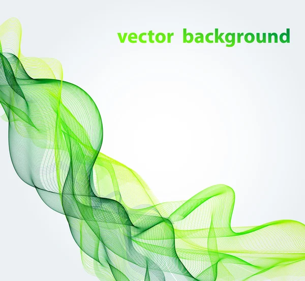 Vihreä abstrakti tausta — vektorikuva