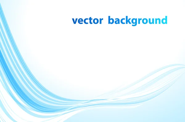 Fondo abstracto azul — Vector de stock