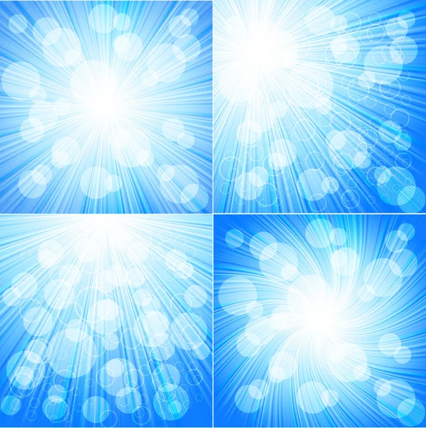 Blue abstract background — Stock Vector