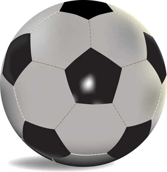 Futbol topu — Stok Vektör