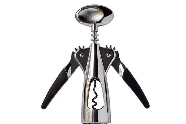 Metalen corkscrew — Stockfoto
