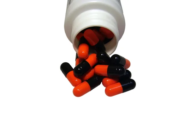 Multicolored capsules — Stock Photo, Image