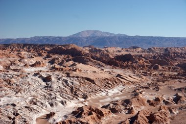 Atacama Desert landscape, Chile clipart