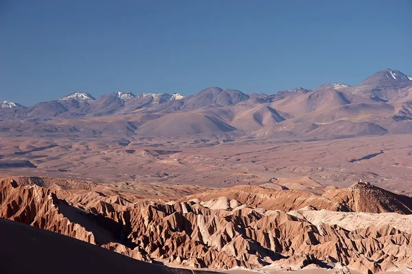 Діапазон вулкана в пустелі Атакама, Чилі — стокове фото