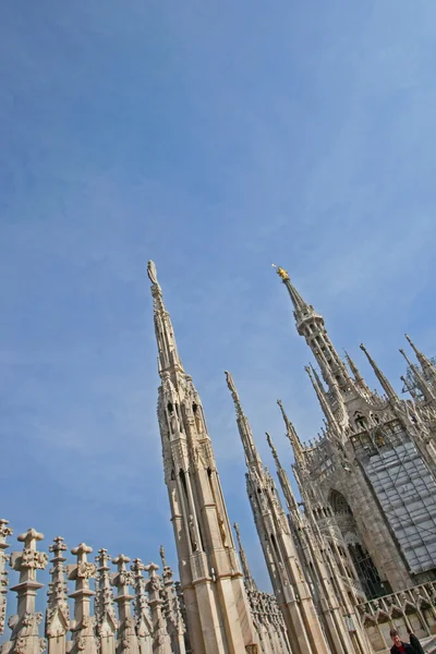 Duomo kathedraal op de hemel — Stockfoto