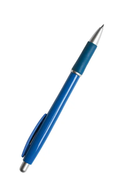 Blå penna — Stockfoto