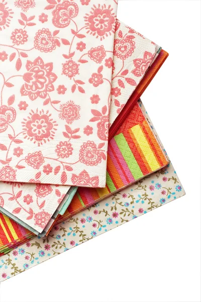 Beautiful pattern on a napkin — Stock Photo, Image
