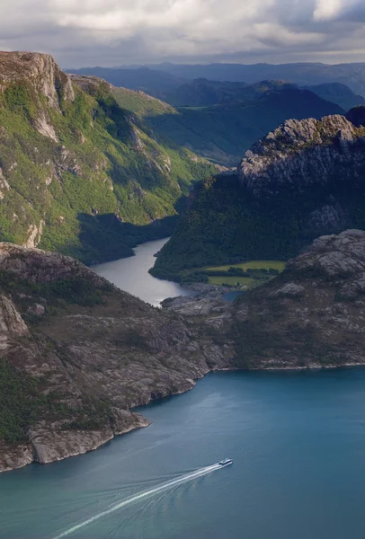 Lysefjord, norwegen — Stockfoto
