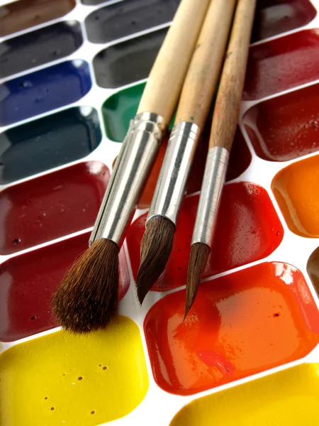 Akvarell färger — Stockfoto