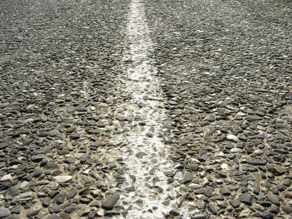 stock image Old asphalt road