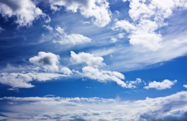 Sky clouds background clipart