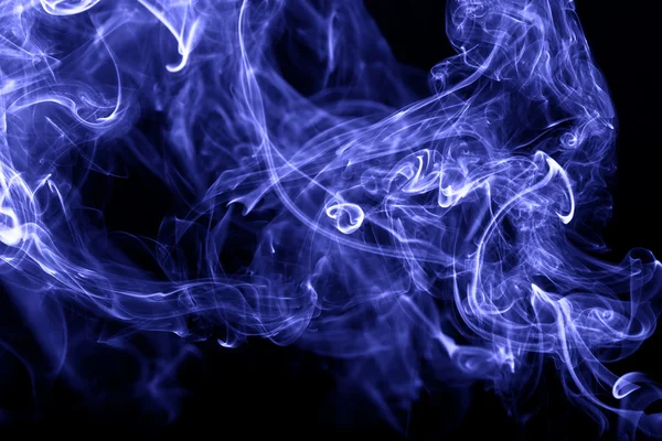 Mavi duman arka plan — Stok fotoğraf