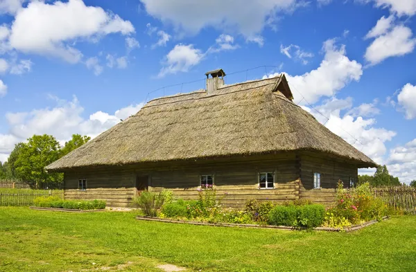 Παλιό σπίτι Λιθουανικά — Φωτογραφία Αρχείου