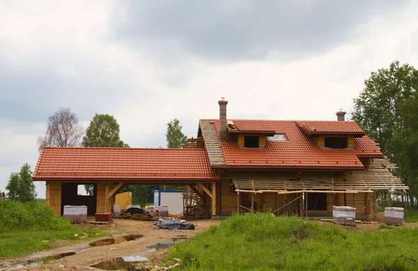 Budowę domków — Zdjęcie stockowe