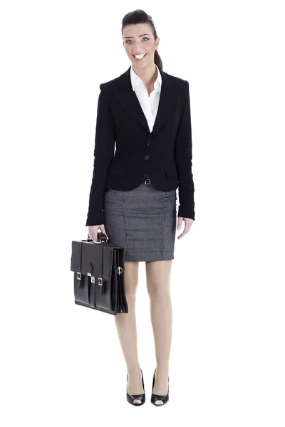 Perfekt affärskvinna redo att office — Stockfoto