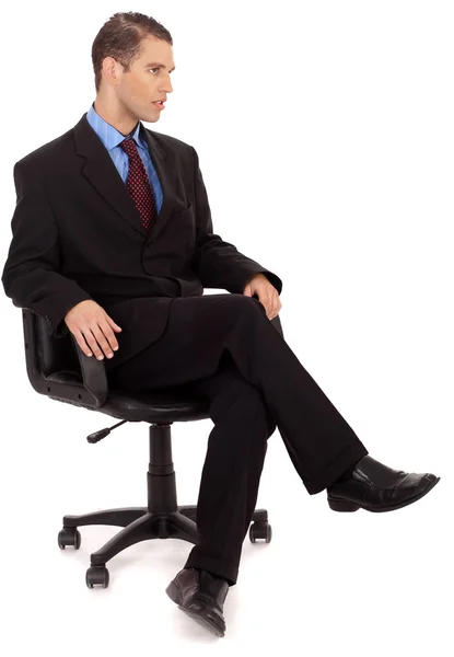 Profissionais de negócios sentados — Fotografia de Stock