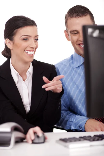 Compañero de negocios sonriendo —  Fotos de Stock