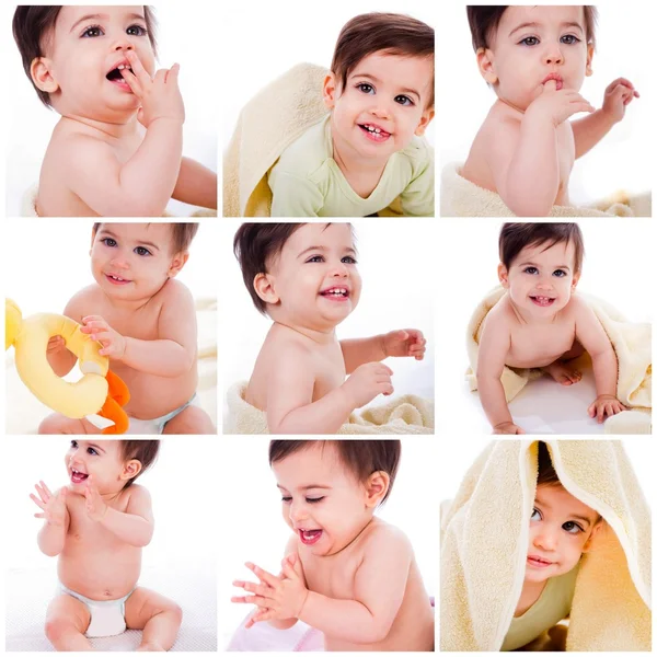 Baby jongen portret — Stockfoto