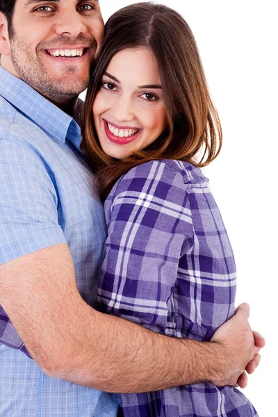 Couple hugging each other Royalty Free Stock Photos