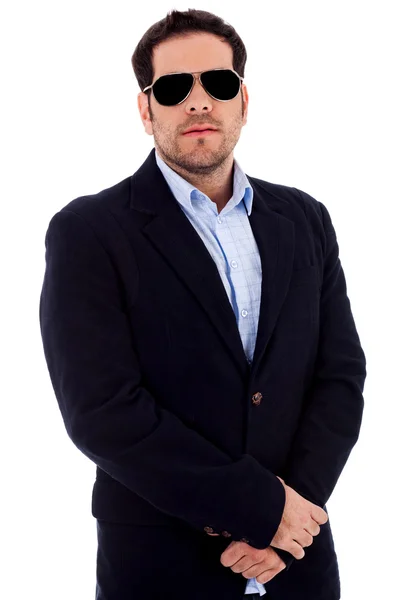 Образ чоловіка з сонцезахисними окулярами — стокове фото