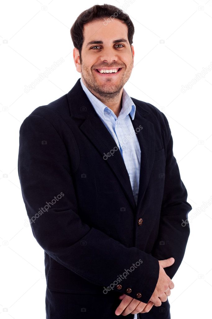 Smiling businessman