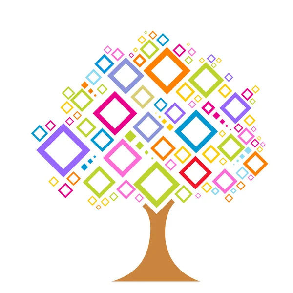 Colorful tree — Stock Photo, Image