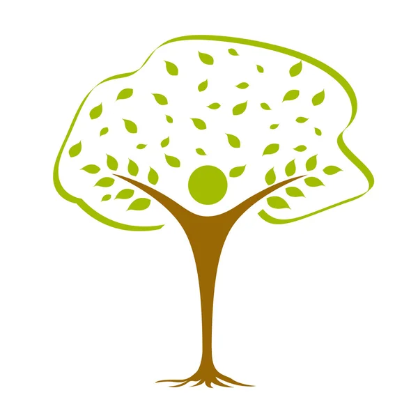 Tree icon — Stock Photo, Image