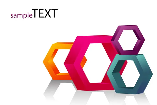 Abstract text template — Stock Photo, Image