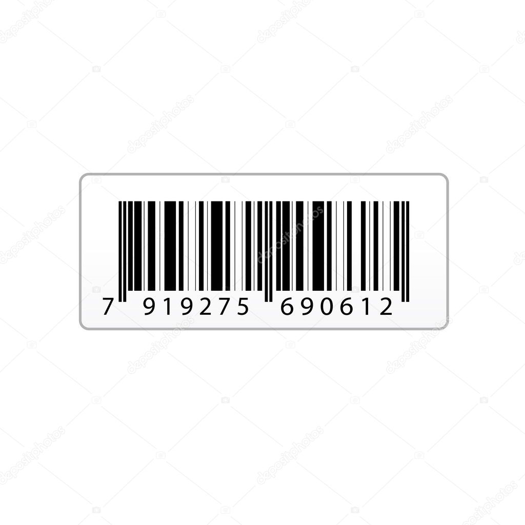 bar code sticker