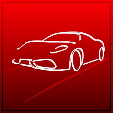 Car icon clipart