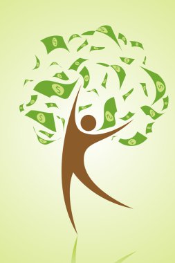 Money tree clipart