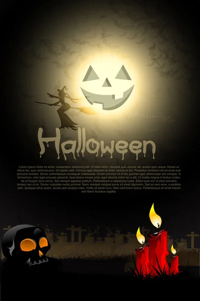 Noche de Halloween aterradora —  Fotos de Stock